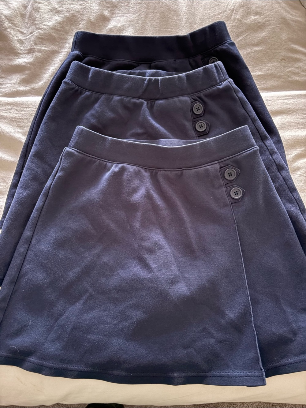 Cat & Jack Navy A-Line Skirt with Side Button Detail price is for 3